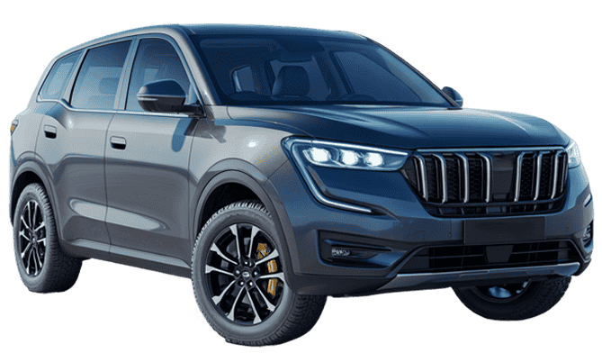 Mahindra XUV700 self drive car rental in Delhi for premium travel