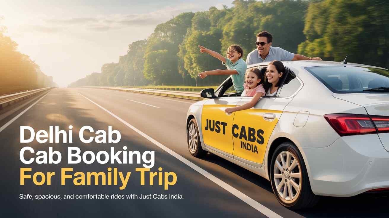 Delhi cab booking for family trip